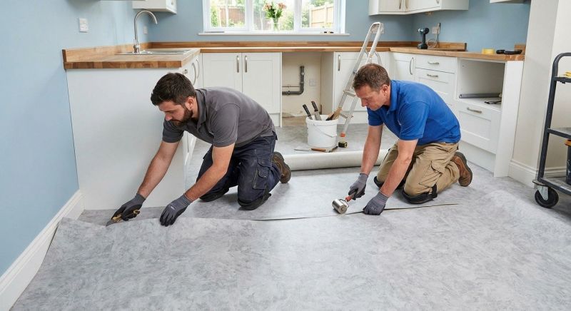 Sheet Linoleum Installation in Saint Leonard, MD