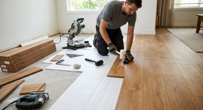 Laminate Floor Installation in Alexandria, VA