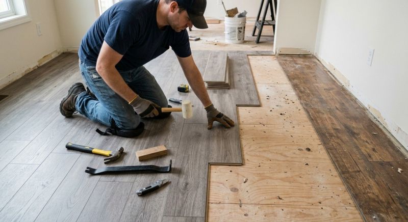 Laminate Floor Installation in Charles County, MD