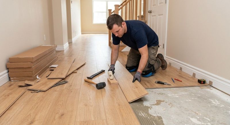 Laminate Floor Installation in Dunkirk, MD