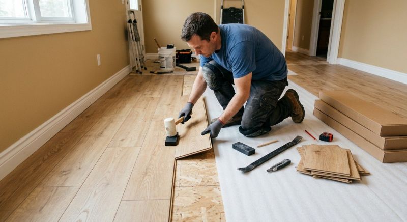 Laminate Floor Installation in Dunkirk, MD