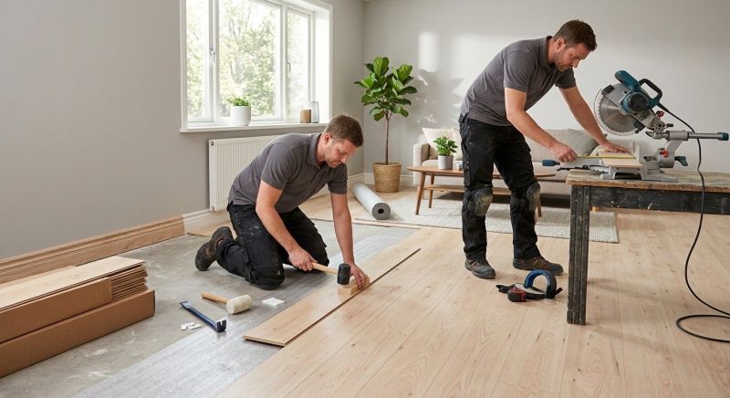 Laminate Floor Installation in Fairfax County, VA