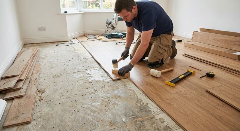 Laminate Floor Replacement in Fairfax County, VA