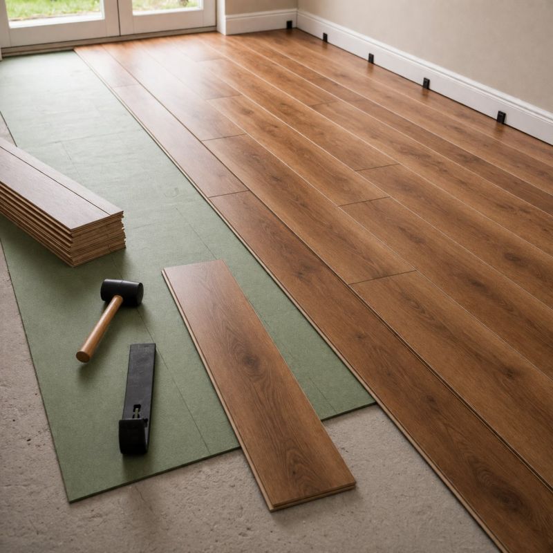 Laminate Floor Replacement in Triangle, VA