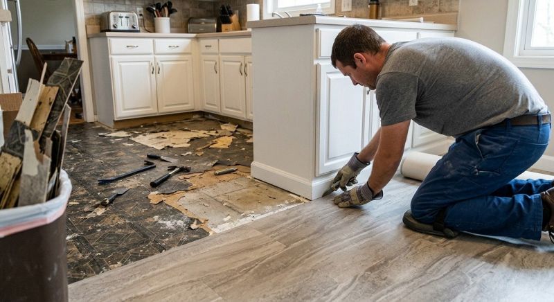 Linoleum Floor Installation in Alexandria, VA