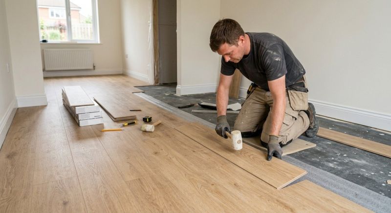 Linoleum Floor Installation in Falls Church, VA