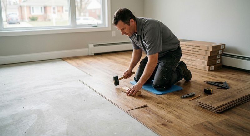 Linoleum Floor Installation in Owings, MD