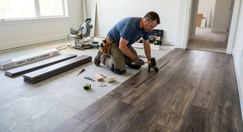 Linoleum Floor Installation in Saint Leonard, MD