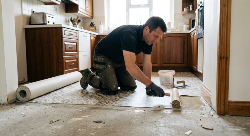 Linoleum Floor Installation in Suitland, MD