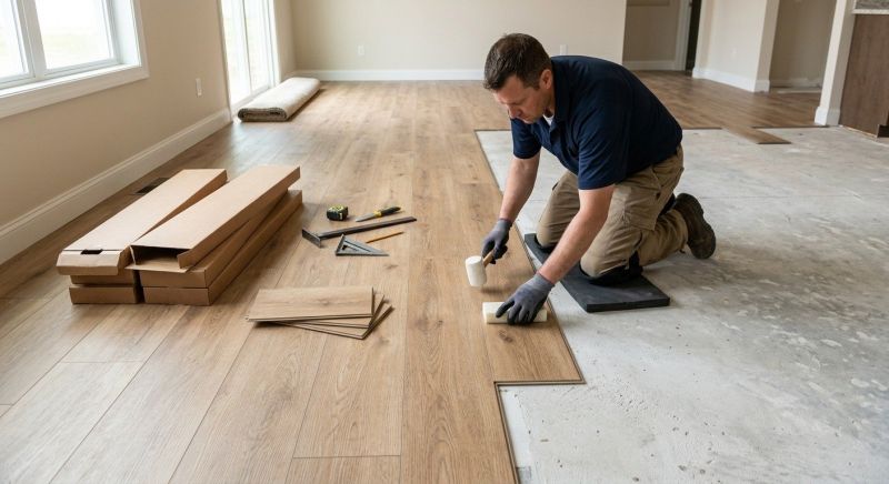 Luxury Vinyl Tile Installation in Lothian, MD