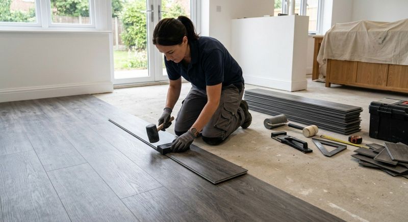 Luxury Vinyl Tile Installation in Saint Leonard, MD