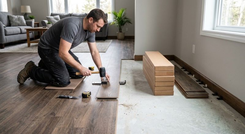 Lvt Flooring Installation in Clinton, MD