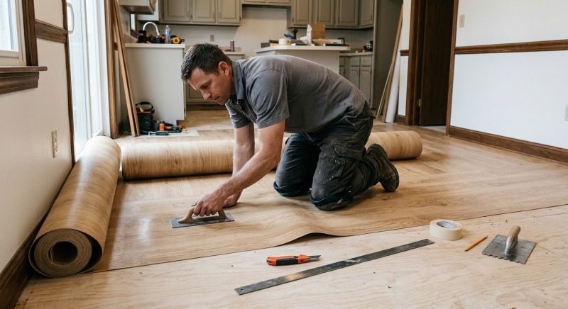 Sheet Flooring Installation in Newburg, MD