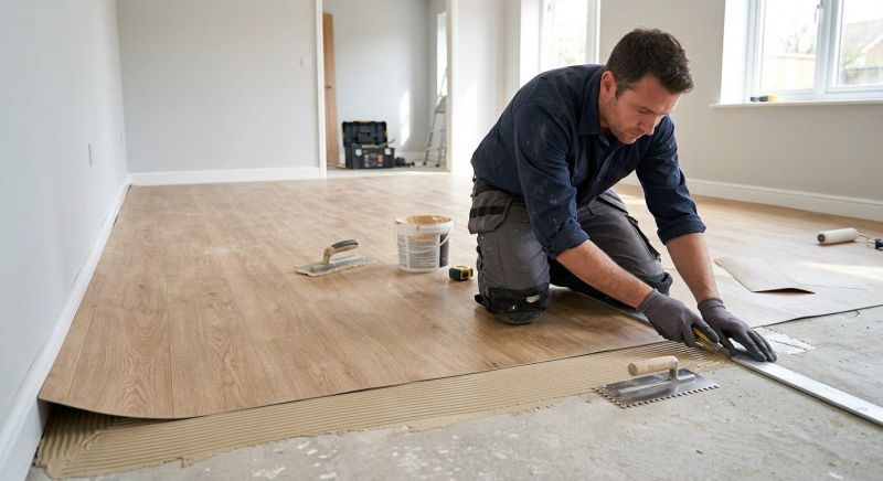 Sheet Flooring Installation in Triangle, VA