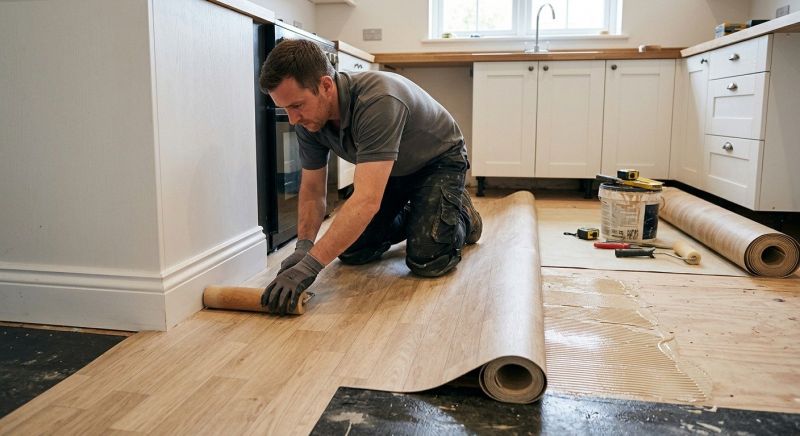 Sheet Linoleum Installation in Capitol Heights, MD