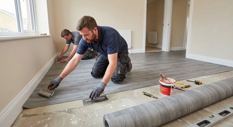 Sheet Linoleum Installation in Shady Side, MD