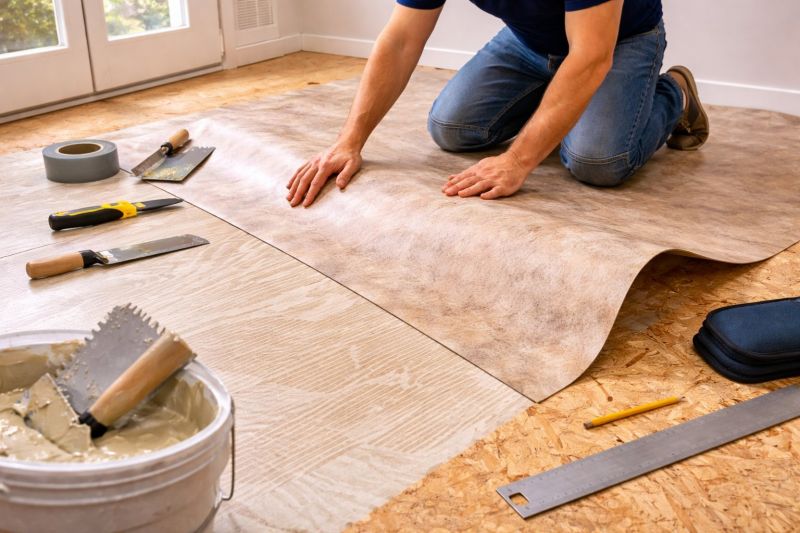 Sheet Vinyl Installation in Brandywine, MD
