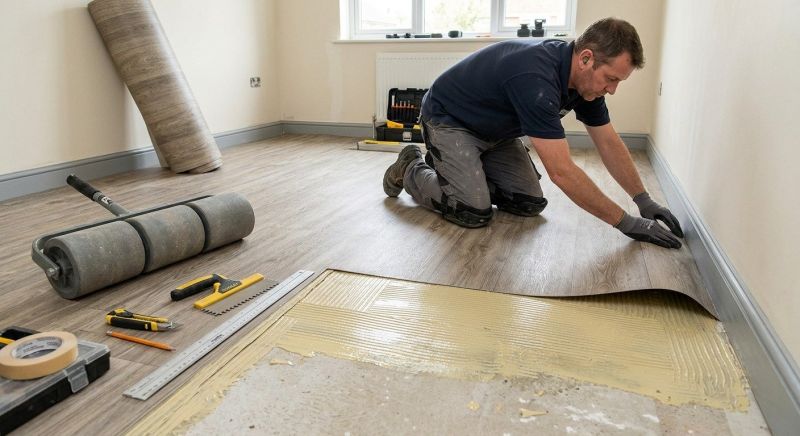 Sheet Vinyl Installation in Waldorf, MD
