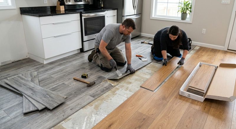 Vinyl Floor Replacement in Waldorf, MD