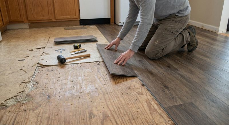 Vinyl Floor Replacement in Waldorf, MD