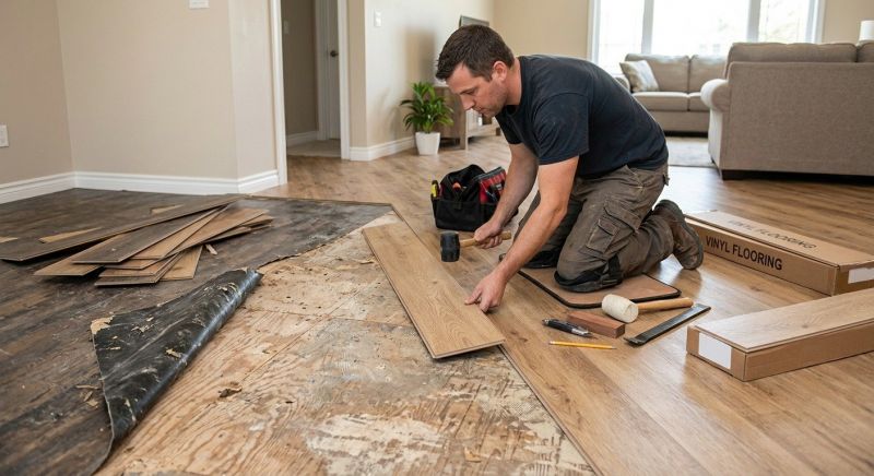 Vinyl Flooring Installation in Deale, MD