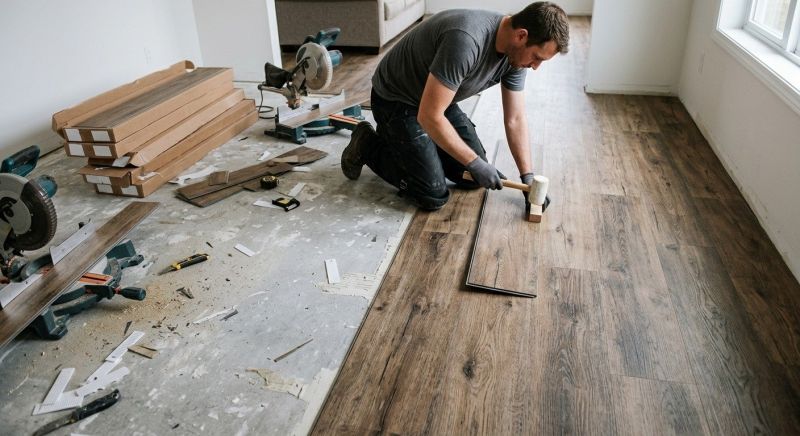 Vinyl Flooring Installation in Shady Side, MD