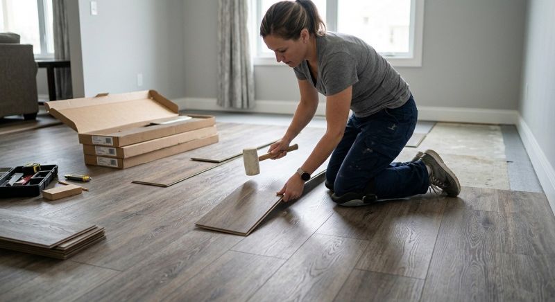Vinyl Plank Floor Installation in Waldorf, MD